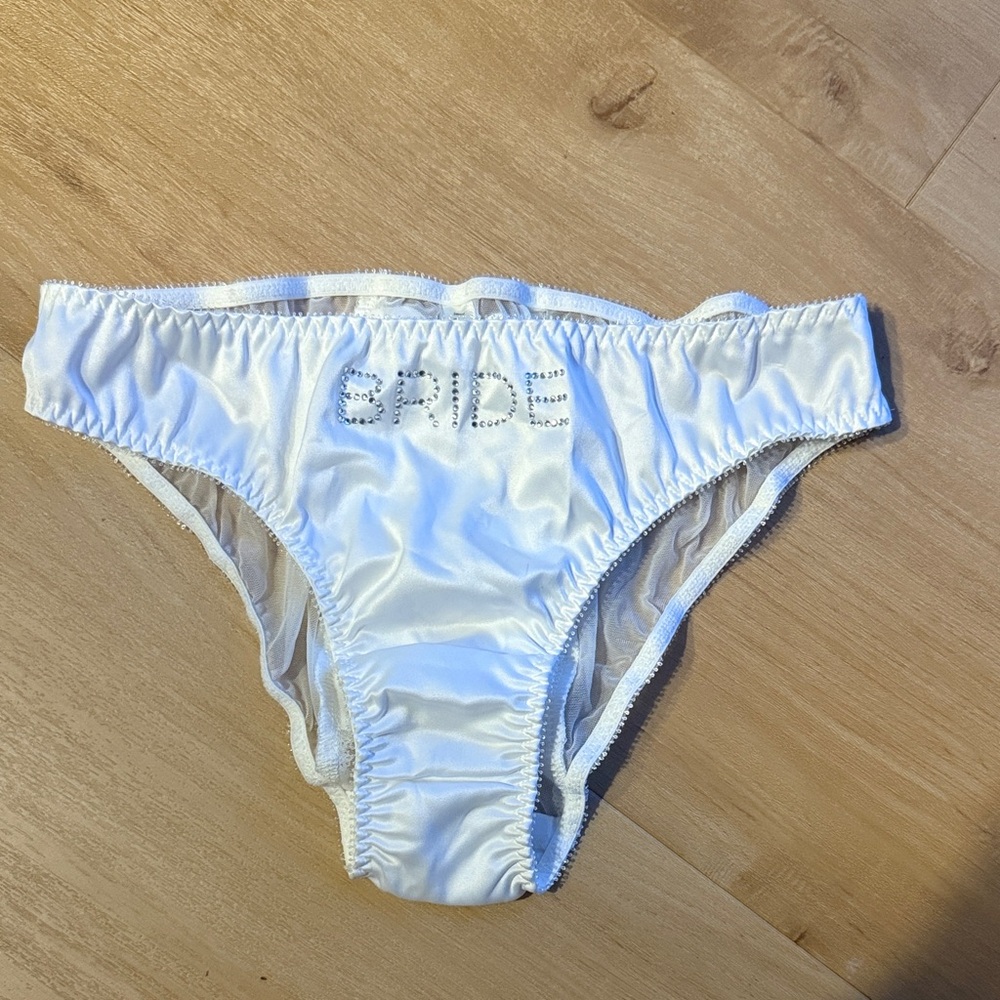 Victoria's Secret White Bride Panties